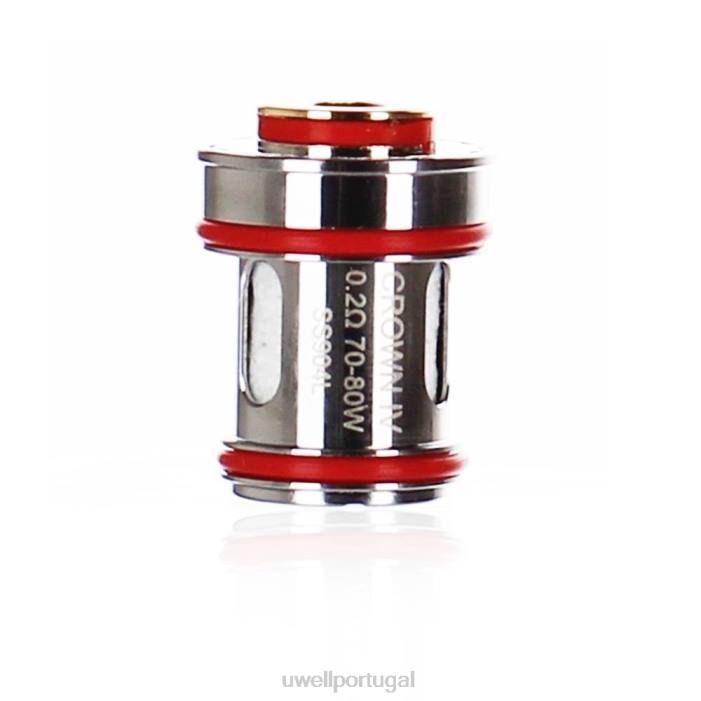 UWELL CROWN 4 bobinas de reposição (pacote com 4) bobina dupla 0,2ohm 22V8182 UWELL Lisbon