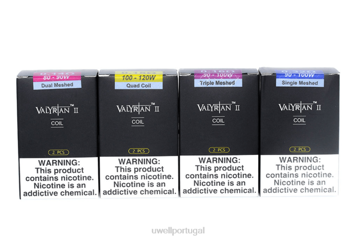 UWELL VALYRIAN 2 bobinas de reposição (pacote com 2) un2 malha única 0,32ohm 22V828 UWELL Descartavel