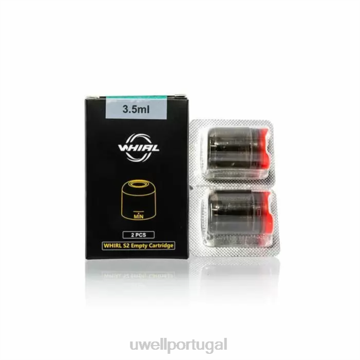 UWELL WHIRL S2 cartucho (3,5 ml) (pacote com 2) 3,5ml 22V8248 UWELL Descartavel