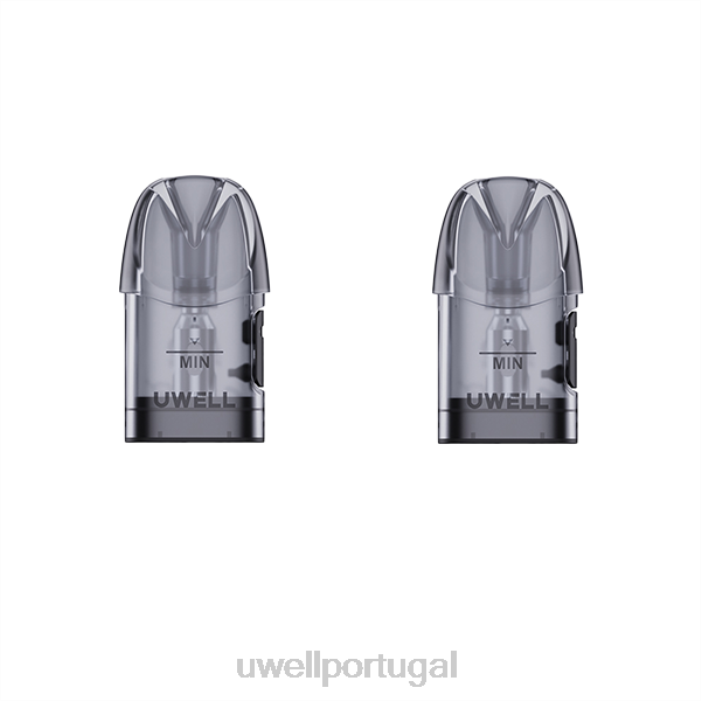UWELL CALIBURN A3S cápsulas de substituição 0,8 ohm (pacote com 4) 22V849 UWELL Pod Descartavel