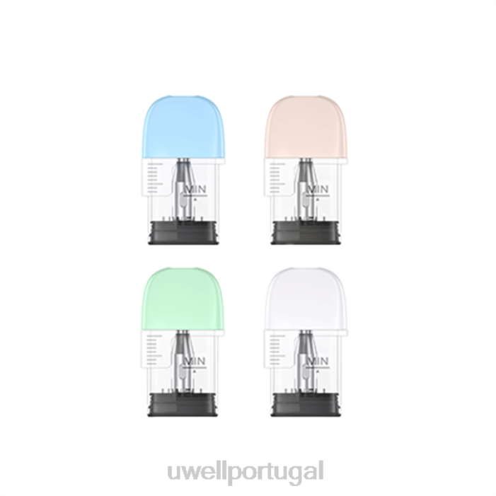 UWELL POPREEL P1 cápsula de reposição (pacote com 4) 1,2ohm 22V884 UWELL Vape Price