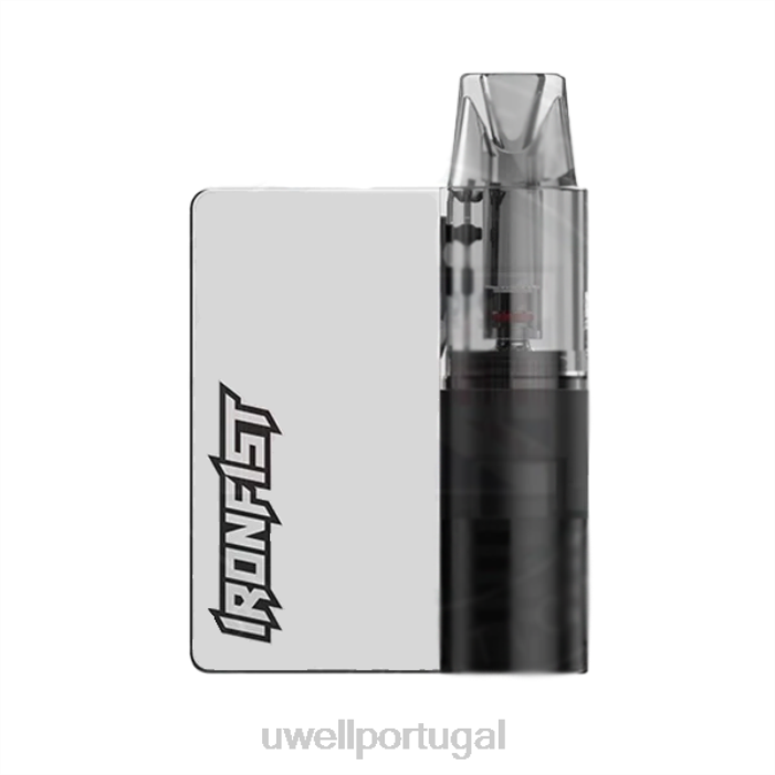UWELL CALIBURN IRONFIST L módulo de pod prata metálica 22V8158 UWELL Descartavel