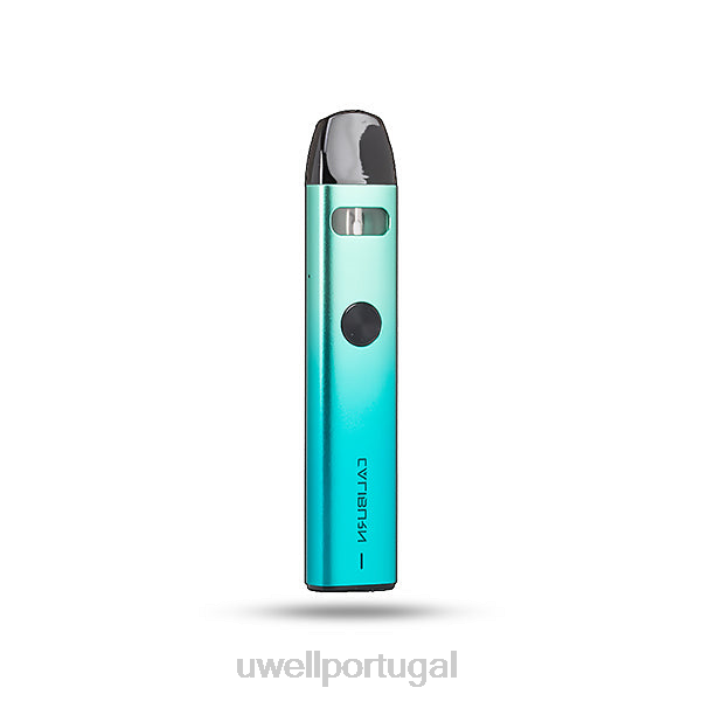 UWELL CALIBURN A2 conjunto | 15w azul água 22V89 UWELL Pod Descartavel