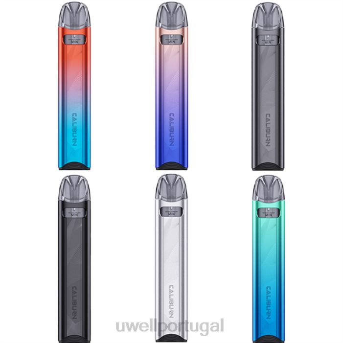 UWELL CALIBURN A3S kit (sistema pod) chama do oceano 22V827 UWELL Sabor