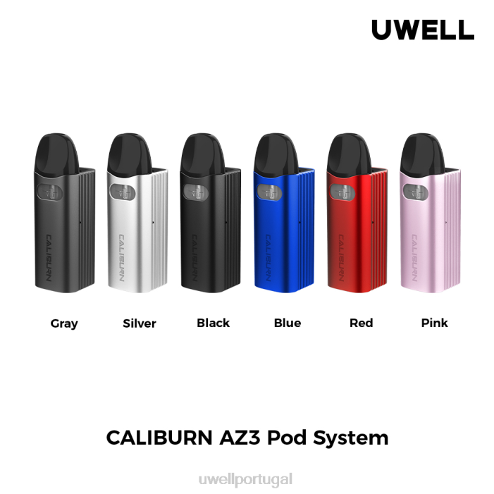 UWELL CALIBURN AZ3 kit (sistema pod) cinza 22V8146 UWELL Preço
