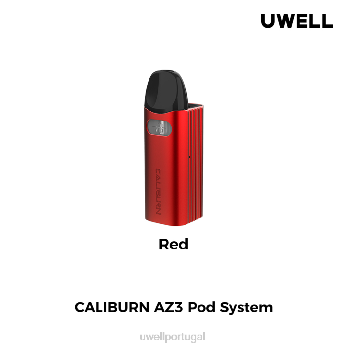 UWELL CALIBURN AZ3 kit (sistema pod) vermelho 22V8147 UWELL Sabor