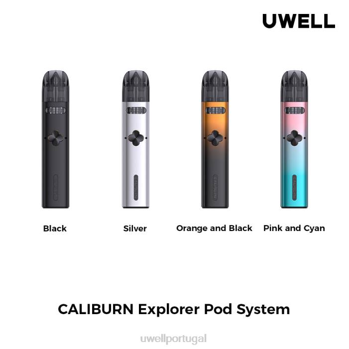 UWELL CALIBURN EXPLORER kit (sistema pod) laranja/preto 22V8166 UWELL Preço