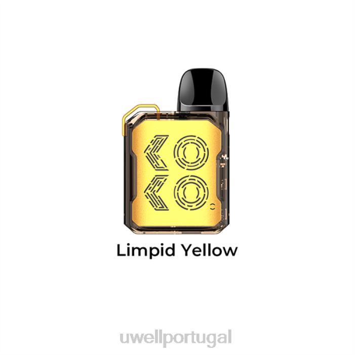 UWELL CALIBURN GK2 conjunto de cápsulas amarelo límpido 22V8103 UWELL Vape Disposable