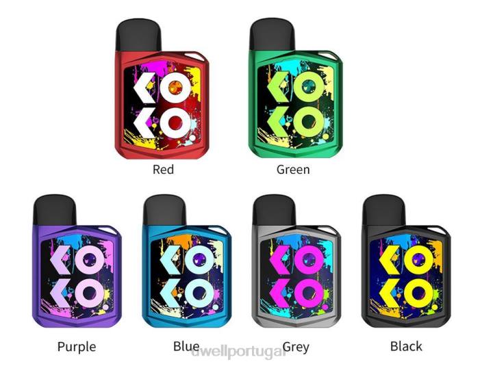 UWELL CALIBURN KOKO PRIME kit de cápsula 15w azul 22V8179 UWELL Pod Descartavel