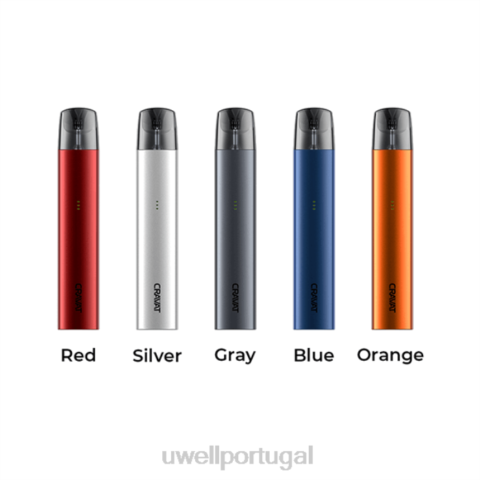 UWELL CRAVAT sistema de pod cinza 22V880 UWELL Vape For Sale