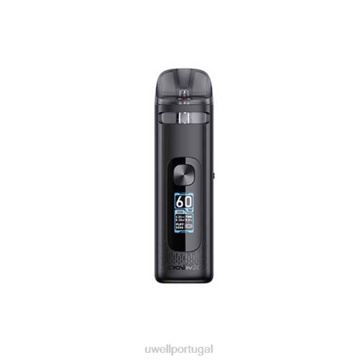 UWELL CROWN X sistema de kit pod preto 22V8233 UWELL Vape Disposable