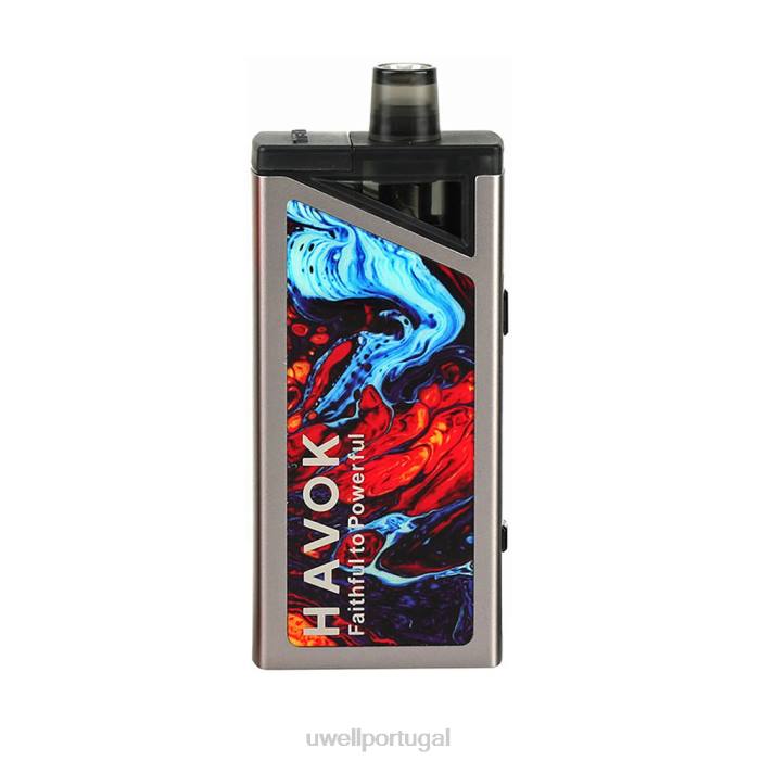 UWELL HAVOK V1 conjunto 65w prata 22V8189 UWELL Pod Descartavel
