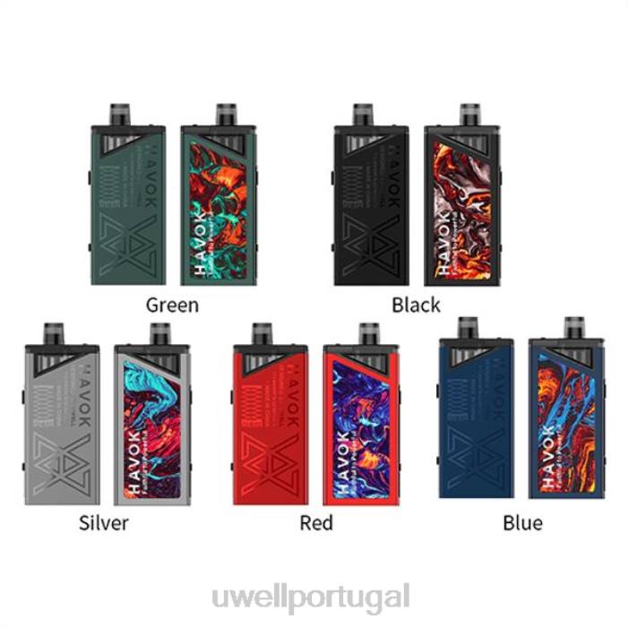 UWELL HAVOK V1 conjunto 65w preto 22V8185 UWELL Online Shop