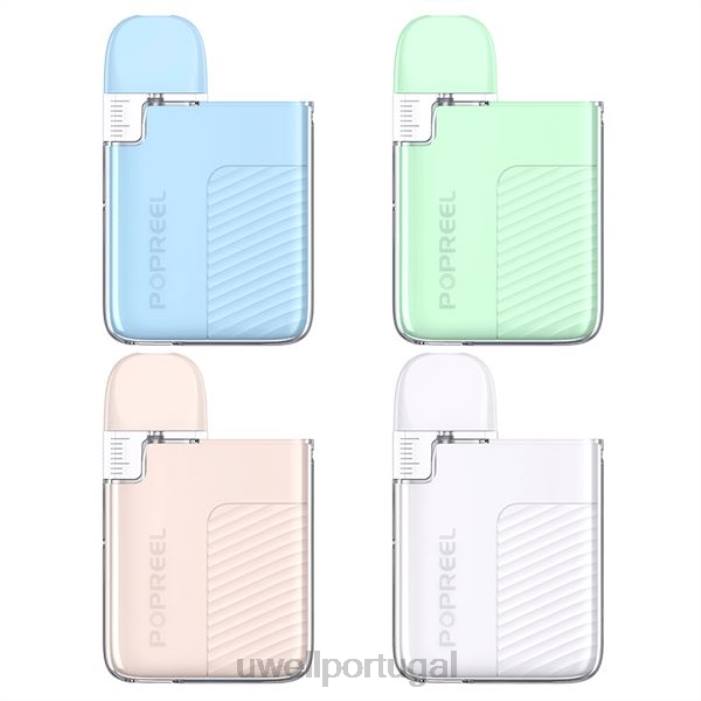 UWELL POPREEL PK1 kit de cápsulas | 520mAh macarrão azul 22V853 UWELL Vape Disposable