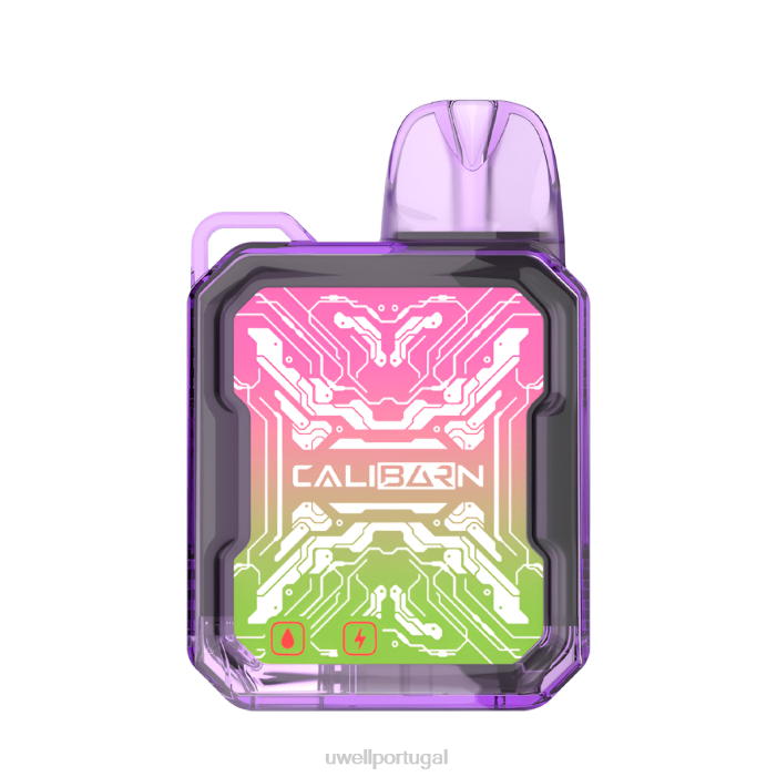 UWELL CALIBURN vape descartável da barra b6000 baga de fruta do dragão 22V8280 UWELL Vape For Sale