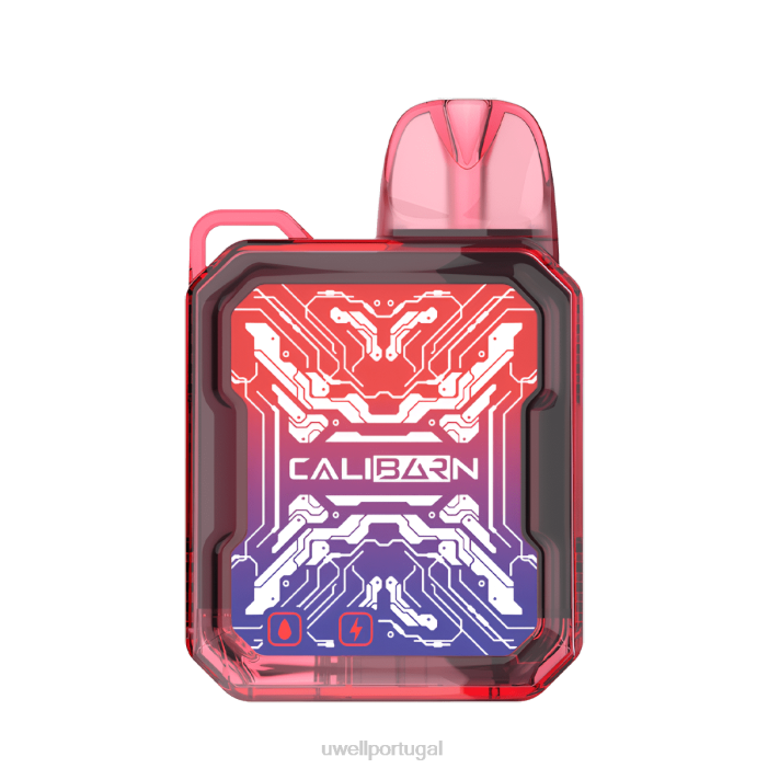 UWELL CALIBURN vape descartável da barra b6000 baga de fruta do dragão 22V8280 UWELL Vape For Sale