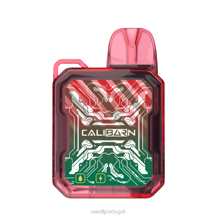 UWELL CALIBURN vape descartável da barra b6000 geléia de cranberry 22V8279 UWELL Pod Descartavel