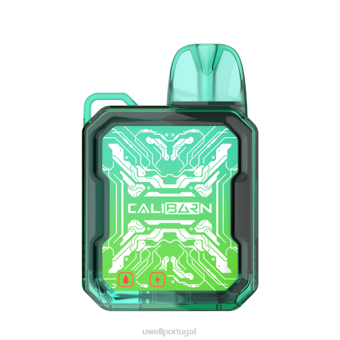 UWELL CALIBURN vape descartável da barra b6000 menta refrescante 22V8278 UWELL Descartavel