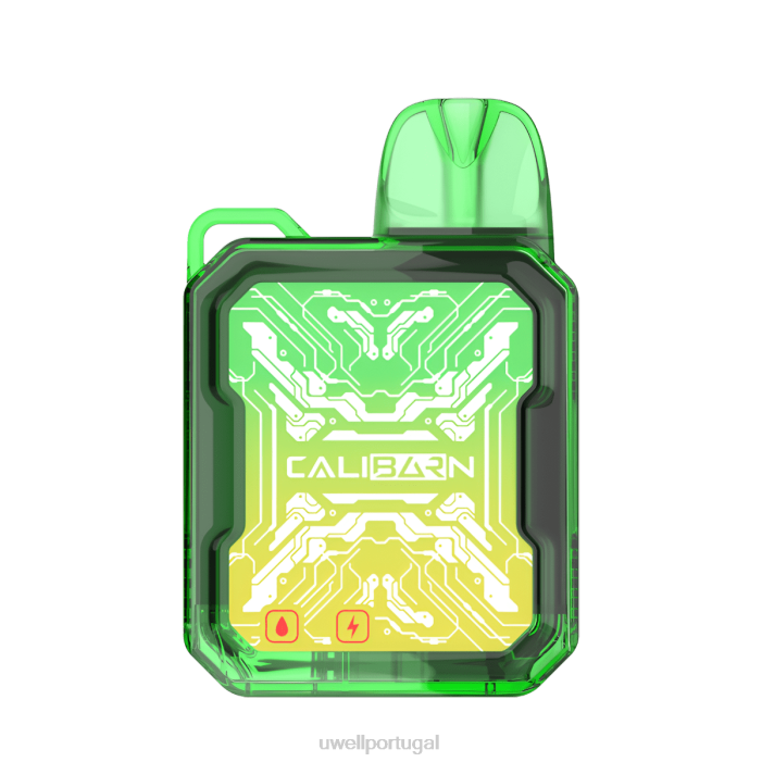 UWELL CALIBURN vape descartável da barra b6000 menta refrescante 22V8278 UWELL Descartavel