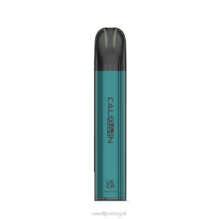 UWELL CALIBURN vape descartável da barra c800 menta fresca 22V8328 UWELL Descartavel