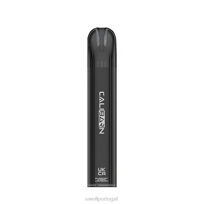 UWELL CALIBURN vape descartável da barra c800 mirtilo cereja cranberry 22V8327 UWELL Sabor