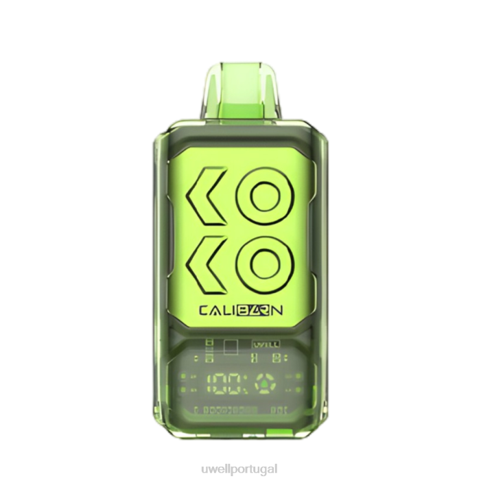 UWELL CALIBURN vape descartável da barra s12000 gelo de uva 22V8285 UWELL Online Shop