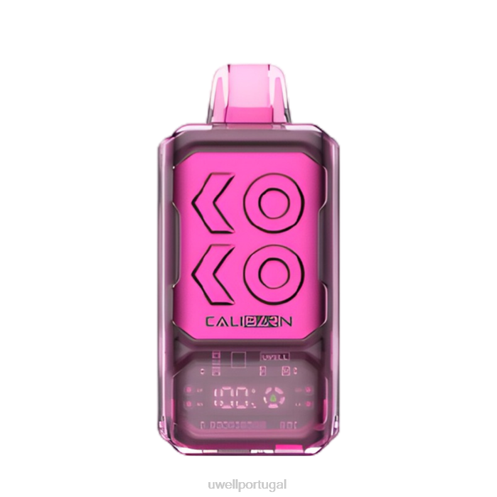 UWELL CALIBURN vape descartável da barra s18000 cereja maluca 22V8303 UWELL Vape Disposable
