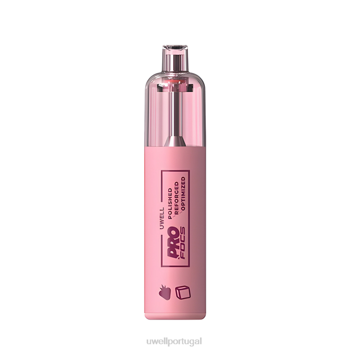 UWELL GABRIEL FREEDOM vaporizador descartável morango gelado 22V8319 UWELL Pod Descartavel